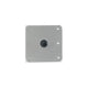 Attwood Marine Lock'N-Pin 3/4" Base Plate 7" x 7" Non-Threaded Stainless Steel with Nylon Bushing