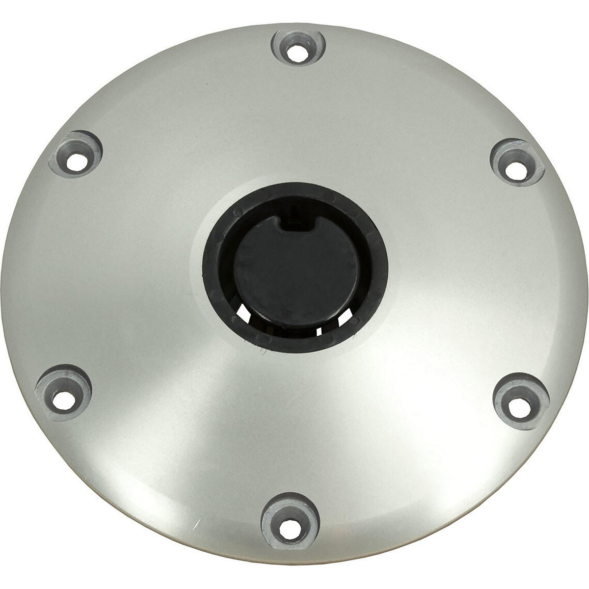Springfield Marine Plug-In Round Base, 2-3/8" anod base, Aluminum, 9" dia.