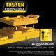Camco FasTen Stabilizer Jack Pads, 4pk