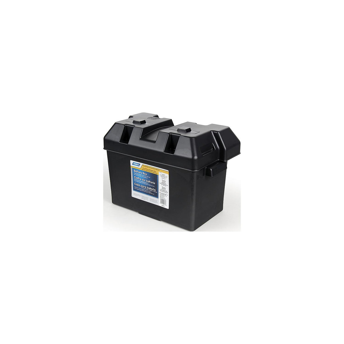 Camco Battery Boxes, Group 27/30/31, Large - 13.87" x 7.87" x 10.9"