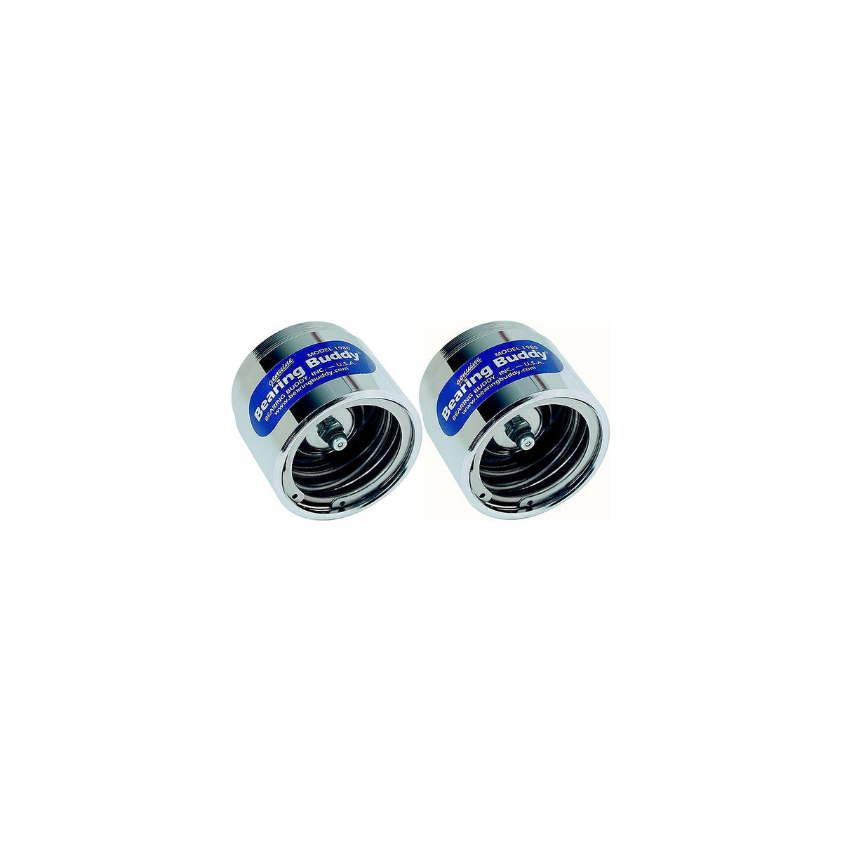 Bearing Buddy Chrome Trailer Wheel Bearing Protector | 2 Pack 43402