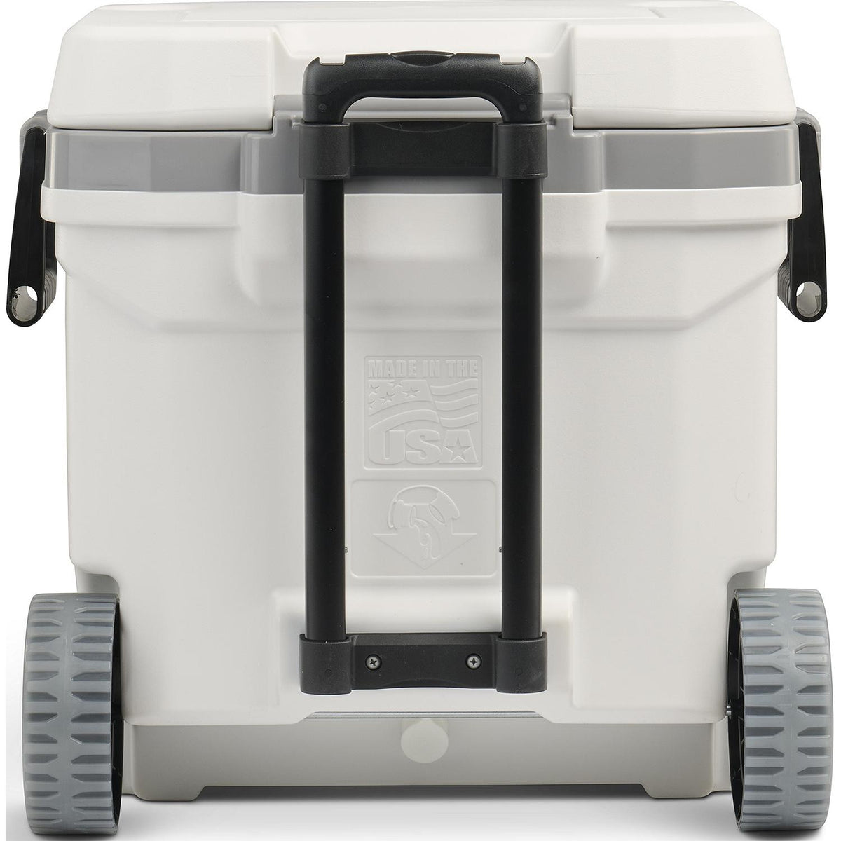 Igloo Marine Ultra Latitude 62 Roller, 62 Qt., White/ Moonscape Gray, 21.17 L x 18.67 W x 20.7 H