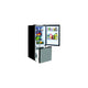 InVision Dicor Dual Swing Door Refrigerator/Freezer, 10.7 cu. ft., Stainless