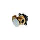 Johnson Pump 101351711 Genuine F9B-9 OEM Replacement Bronze Flexible Impeller Pump, Scania