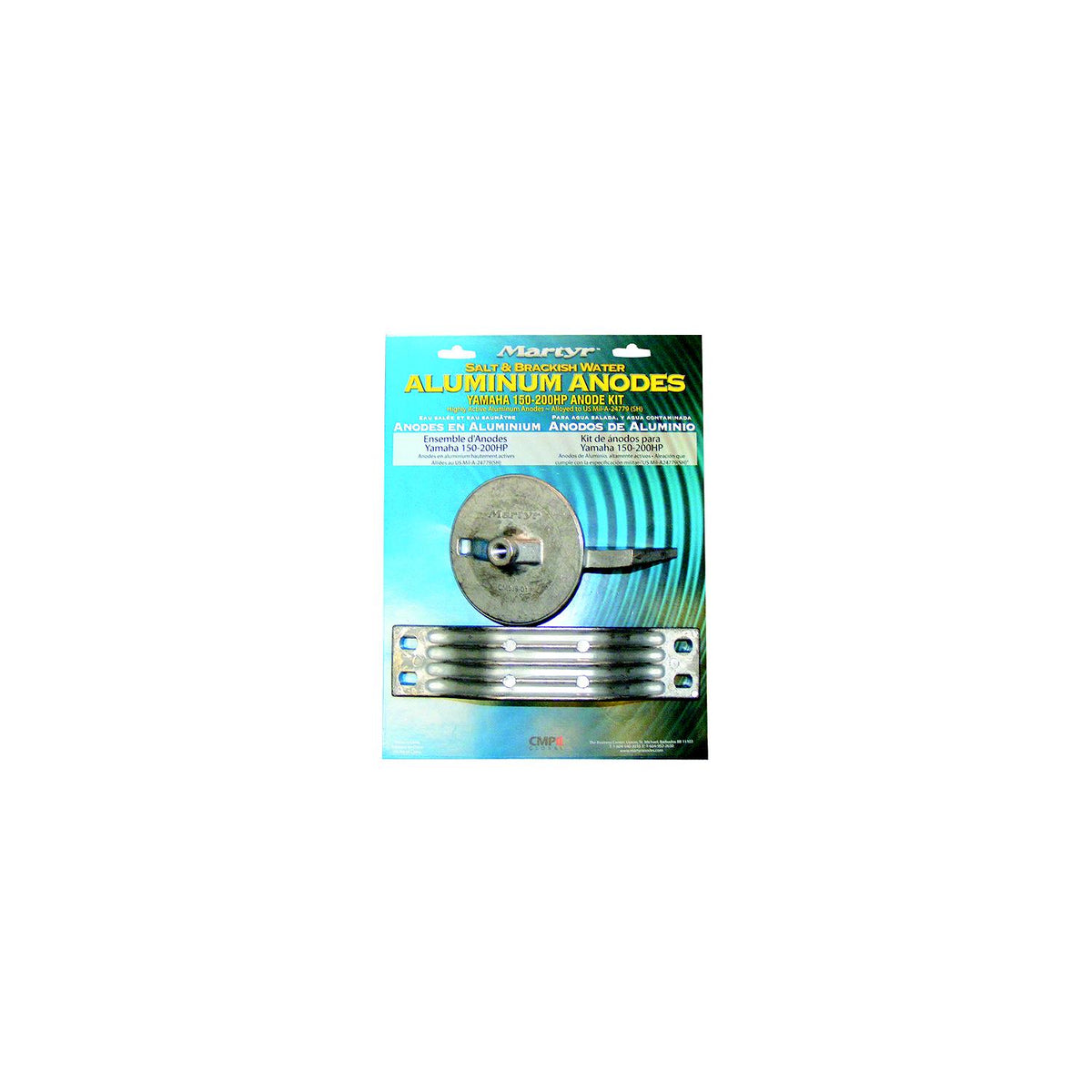 Martyr Yamaha Anode Kits - Aluminum CMY150CRKITA