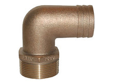 Groco - Bronze 90D Elbow Pipe To Hose Adapter With Npt Thread