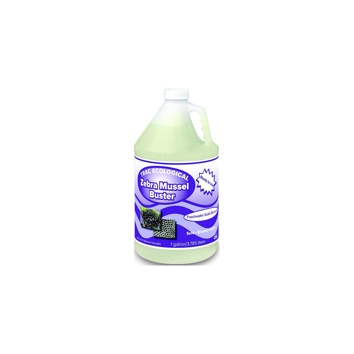 Trac Ecological Zebra Mussel Buster, Ready to Use, Gallon