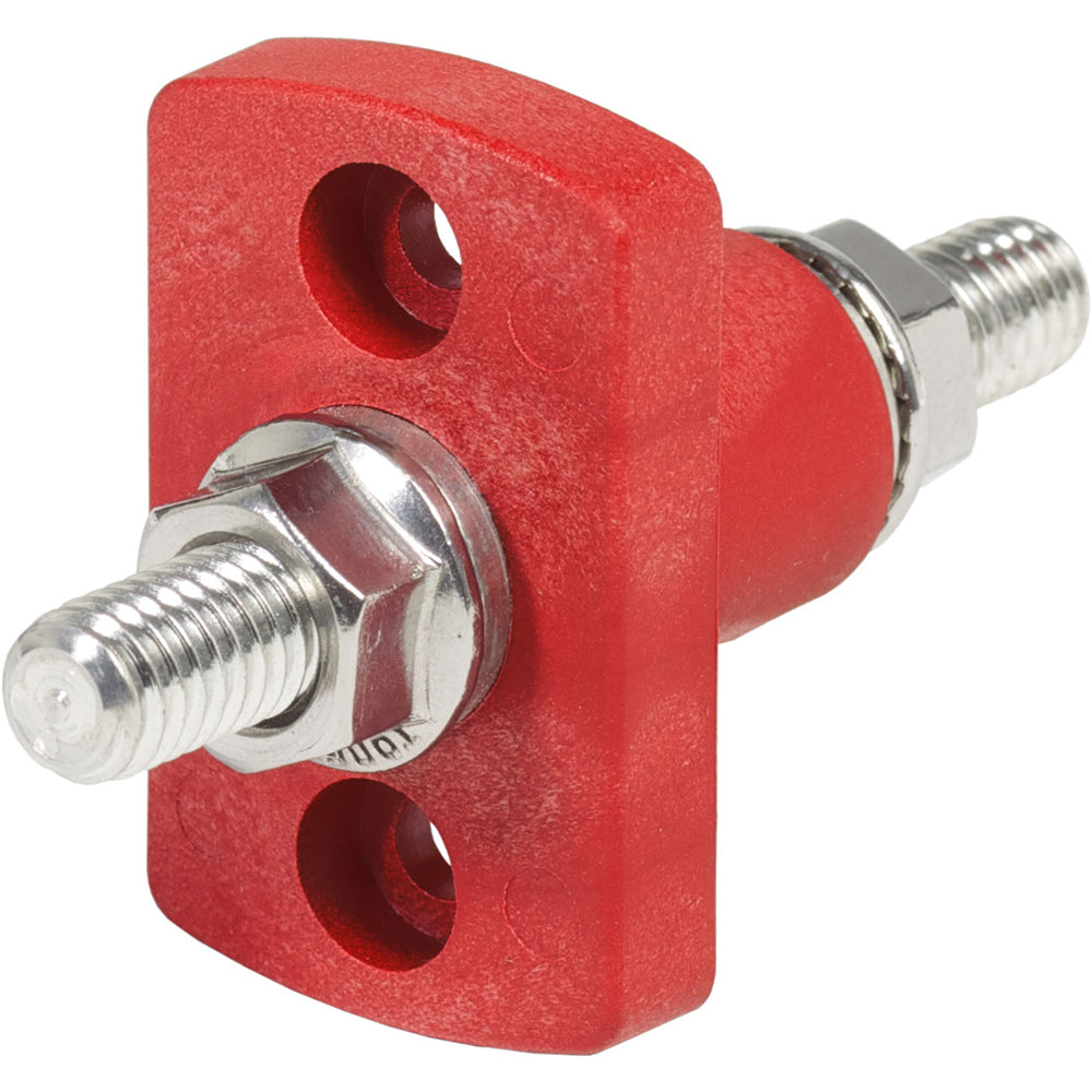 Blue Sea Systems 2202 Red Terminal Feed Through Connectors