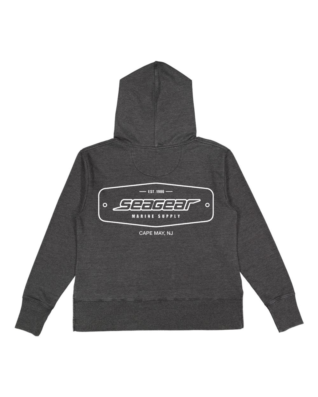 Logo Womens Vintage Wash Hoodie Sweatshirt 3536