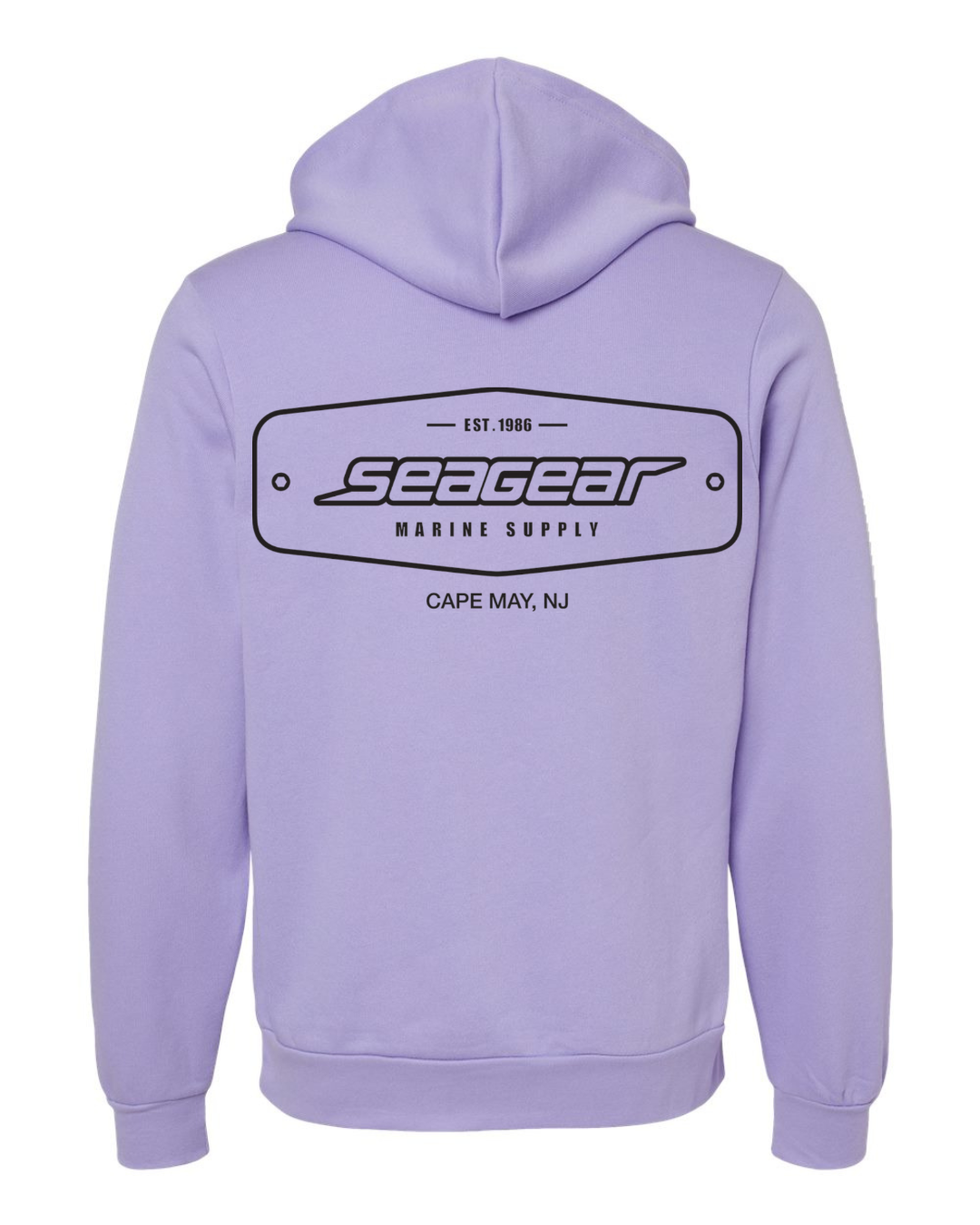 Logo Sponge Fleece Pullover Hoodie 3719