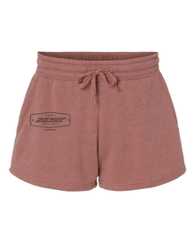 Logo Womens Wave Wash Fleece Shorts PRM20SRT