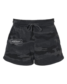 Logo Womens Wave Wash Fleece Shorts PRM20SRT