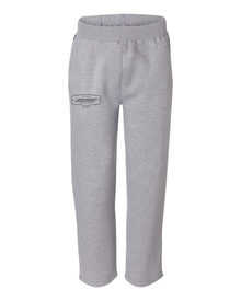 Logo Mens Open Bottom Sweatpants 8992