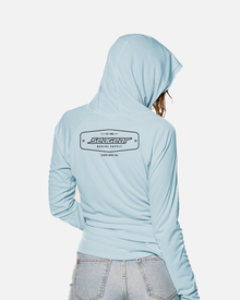 Logo Womens Solar Hoodie Vapor
