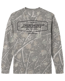 Logo Camo Long Sleeve T-Shirt PRM180LST