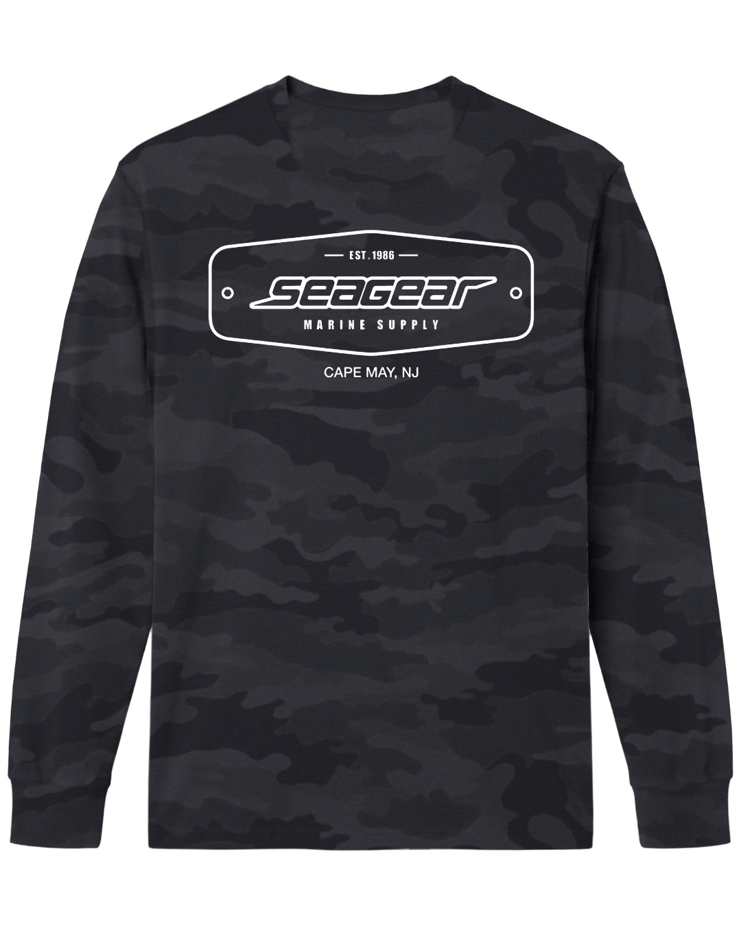 Logo Camo Long Sleeve T-Shirt PRM180LST