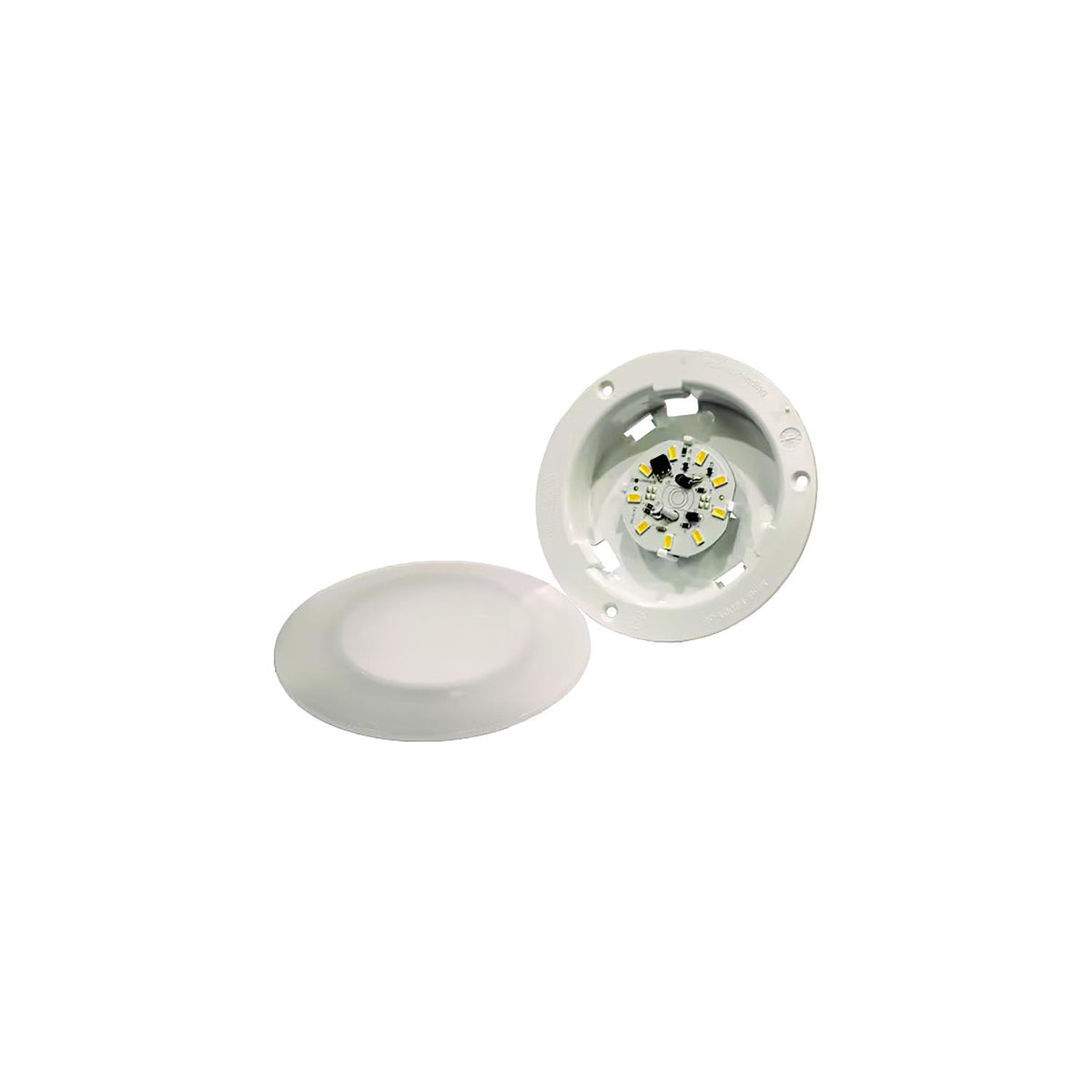 Fasteners Unlimited Creative Products Group Fasteners Unlimited 4.5" LED Light Recessed Ceiling Lightl Amps:0.13, Cutout size:3-3/8", LED:9 O.D: 4-3/8"