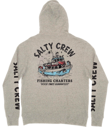 Salty Crew - Fishing Charters Hooded Flee