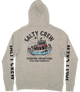 Salty Crew - Fishing Charters Hooded Flee