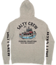 Salty Crew - Fishing Charters Hooded Flee