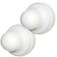 Blue Sea Systems 4136 Push Button Reset Only Circuit Breaker Boot - White - 2-Pack