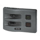 Blue Sea Systems 4302 WeatherDeck Water Resistant Fuse Panel - 2 Position - Grey