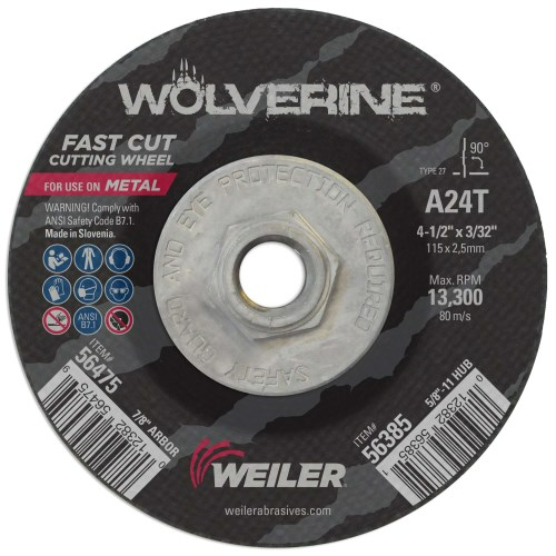 Weiler - Cutting Blade with Nut
