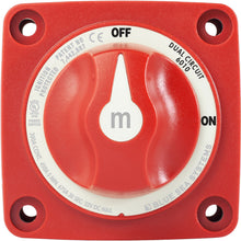 Blue Sea Systems 6010 m-Series (Mini) Battery Switch Dual Circuit