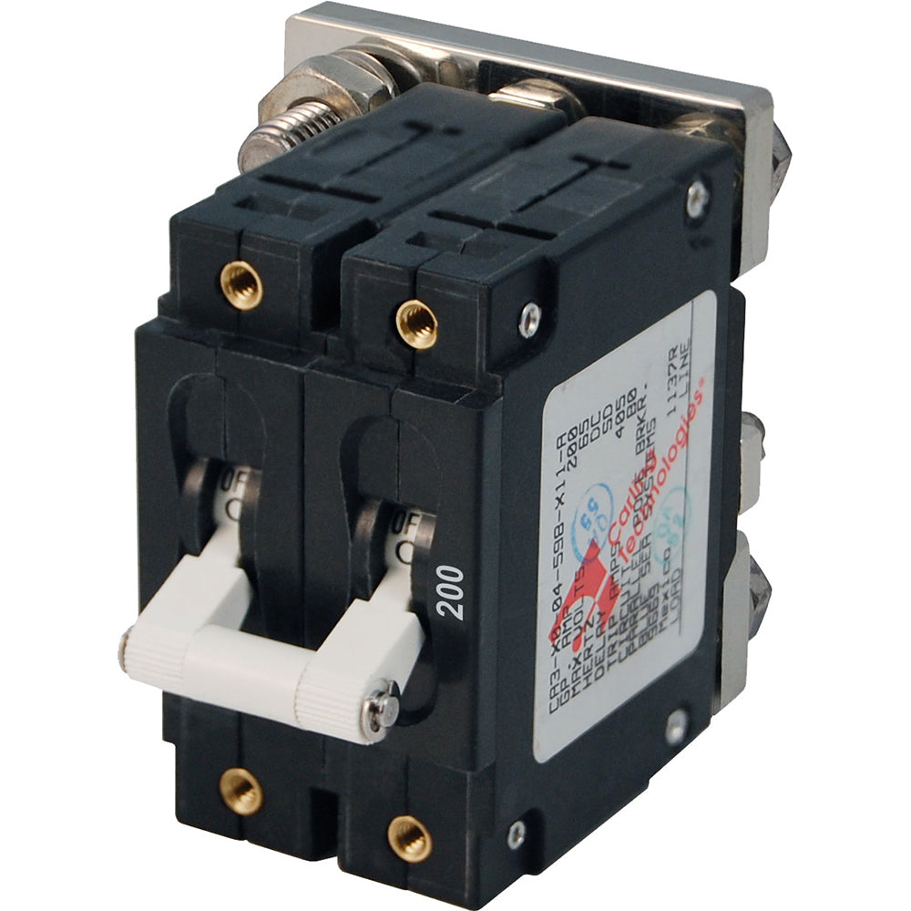 Blue Sea Systems 7269 200A Double Pole Circuit Breaker