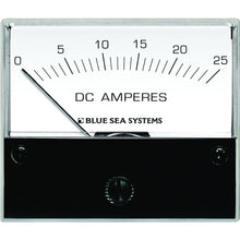 Blue Sea Systems 8005 DC Analog Ammeter - 2-3/4" Face, 0-25 Amperes DC