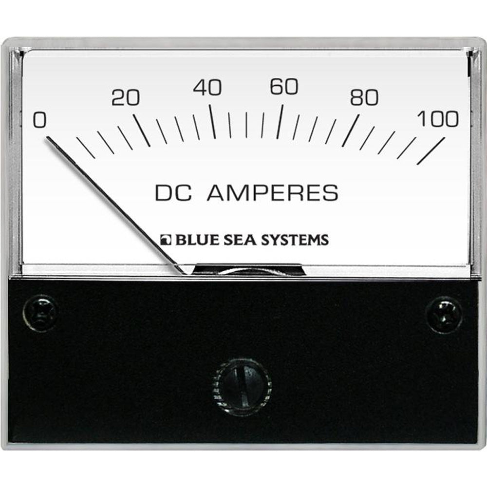 Blue Sea Systems 8017 DC Analog Ammeter - 2-3/4" Face, 0-100 Amperes DC