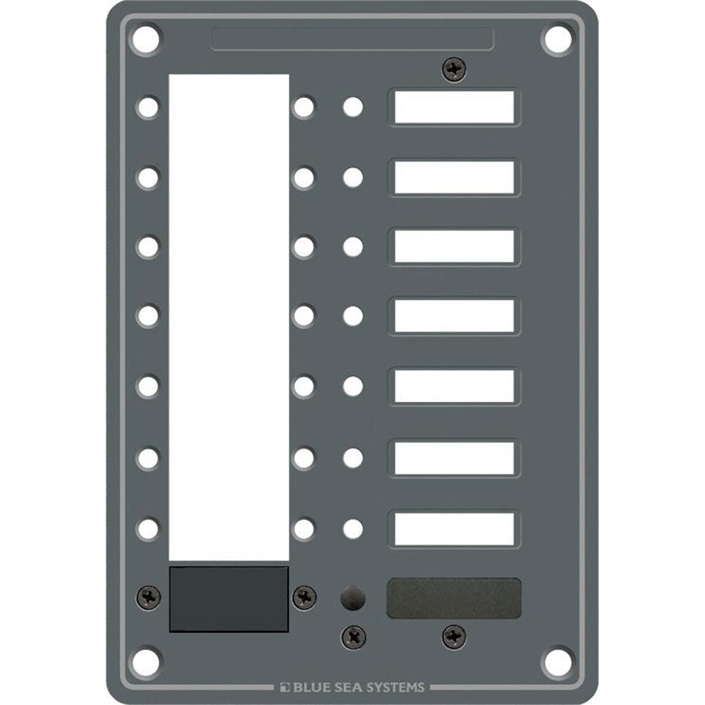 Blue Sea Systems 8087 8 Position DC C-Series Panel - Blank