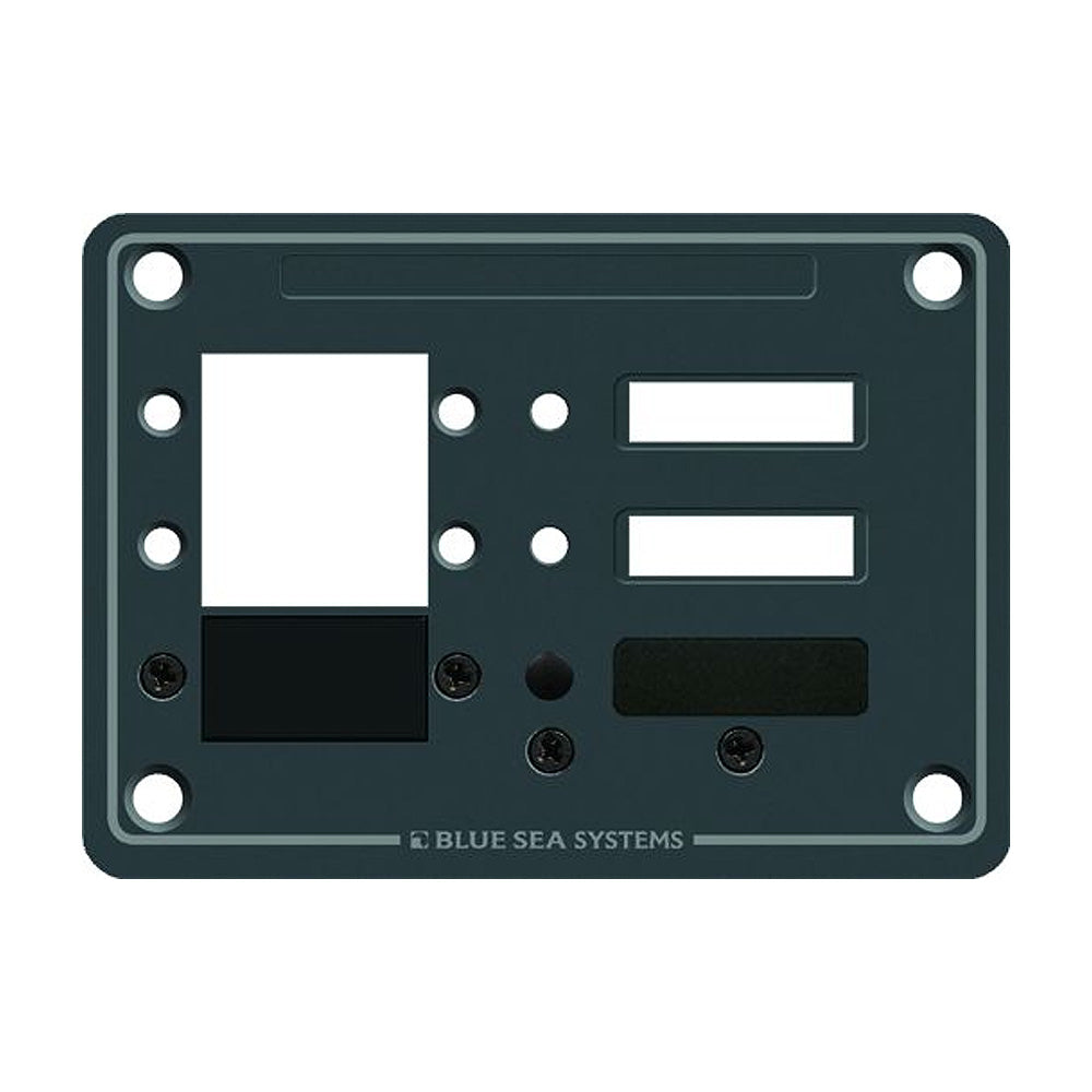 Blue Sea Systems 8088 3 Position DC C-Series Panel - Blank