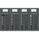 Blue Sea Systems 8095 AC Main +8 Positions / DC Main +29 Positions Toggle Circuit Breaker Panel (White Switches)