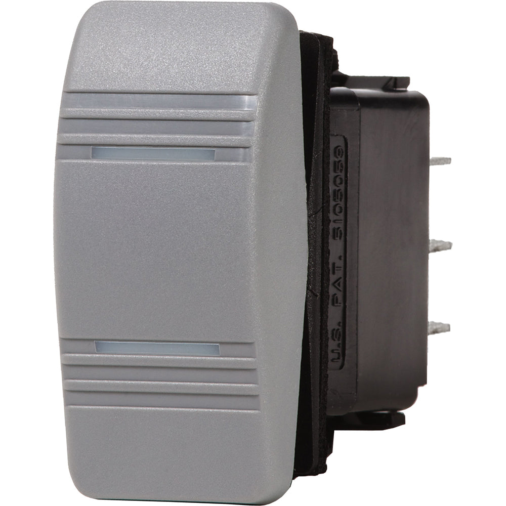 Blue Sea Systems 8220 Water Resistant Contura III Switch - ON-OFF-ON - Grey