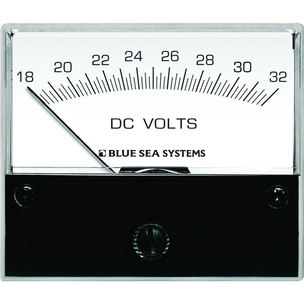 Blue Sea Systems 8240 DC Analog Voltmeter - 2-3/4" Face, 18-32 Volts DC