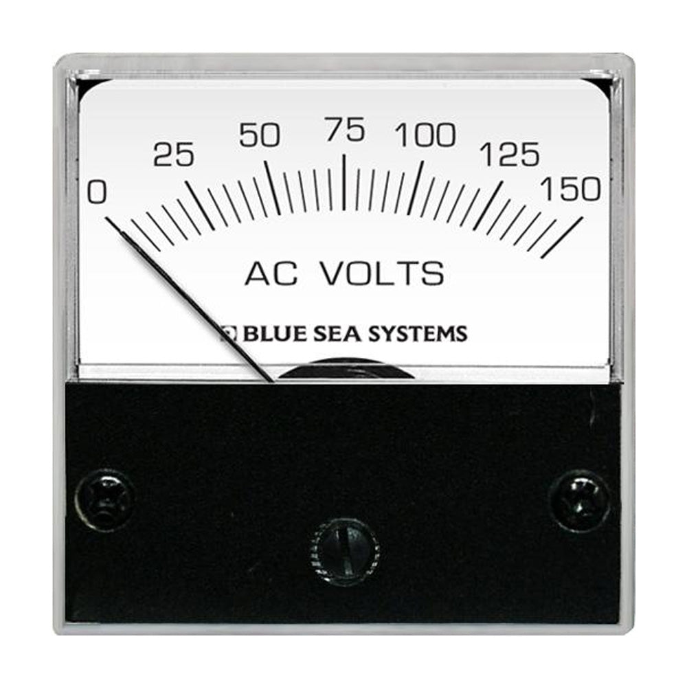 Blue Sea Systems 8244 AC Analog Micro Voltmeter - 2" Face, 0-150 Volts AC