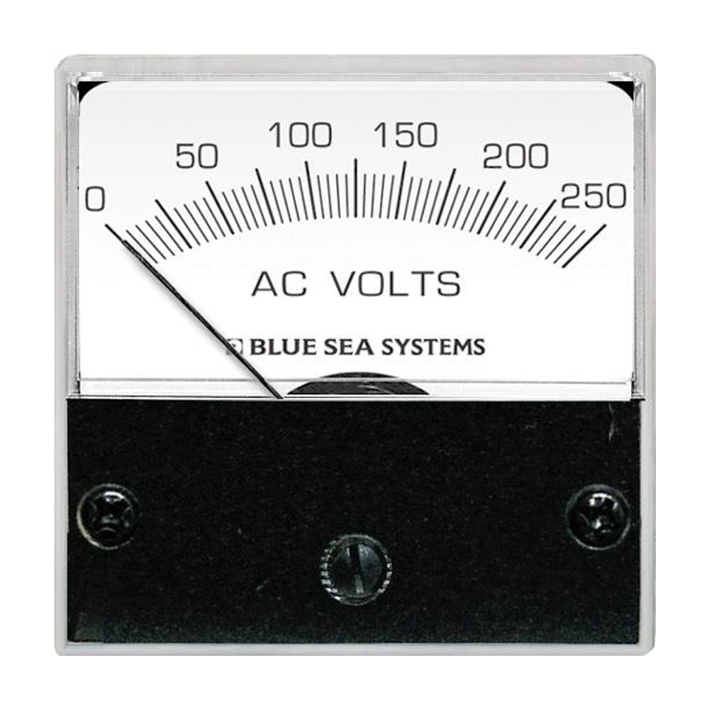 Blue Sea Systems 8245 AC Analog Micro Voltmeter - 2" Face, 0-250 Volts AC