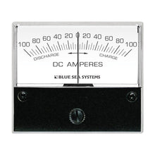 Blue Sea Systems 8253 DC Zero Center Analog Ammeter - 2-3/4" Face, 100-0-100 Amperes DC
