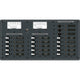 Blue Sea Systems 8378 DC 18 Position Panel - White