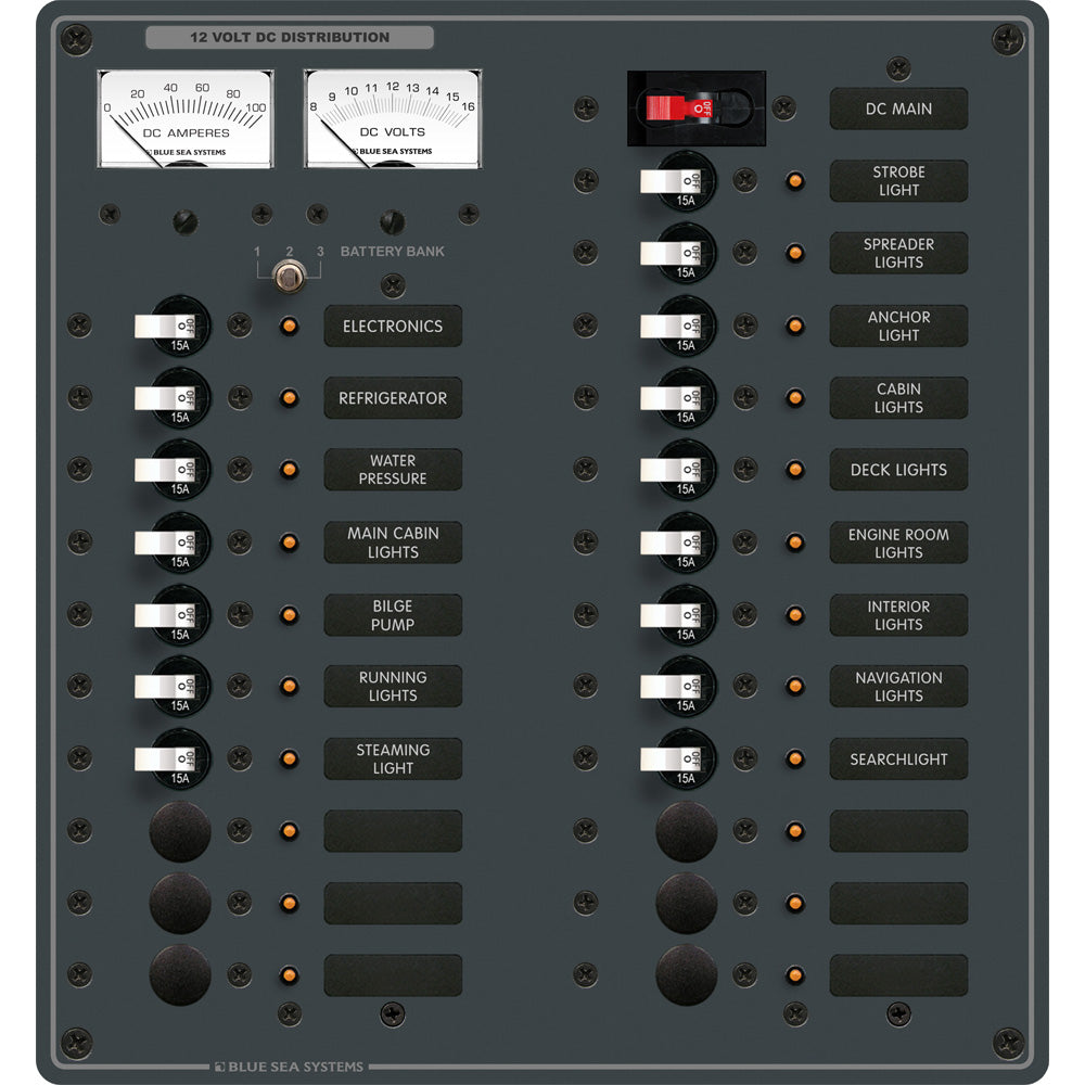 Blue Sea Systems 8380 DC Main + 22 Position