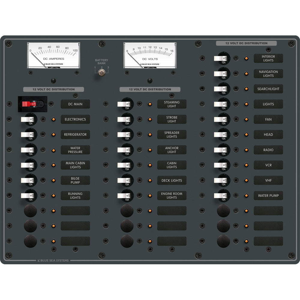 Blue Sea Systems 8382 DC Main + 35 Positions