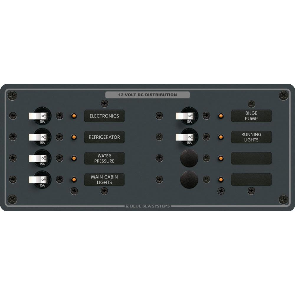 Blue Sea Systems 8385 DC 8 Position Horizontal