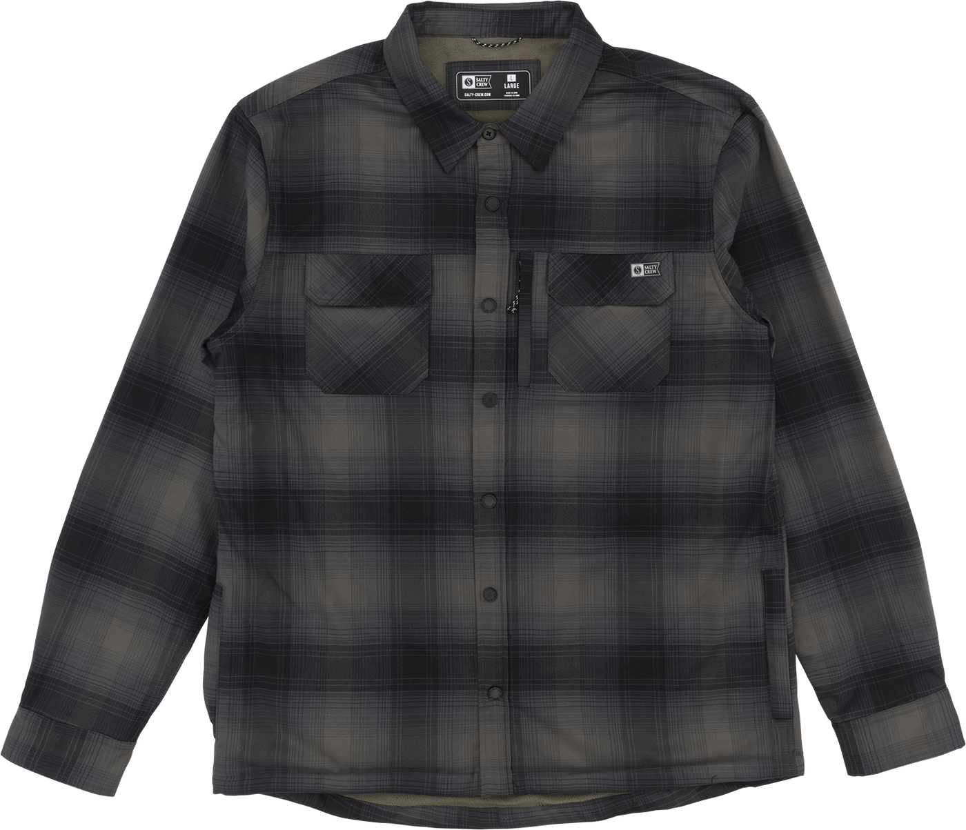 Salty Crew - SC FATHOM LS TECH SHACKET