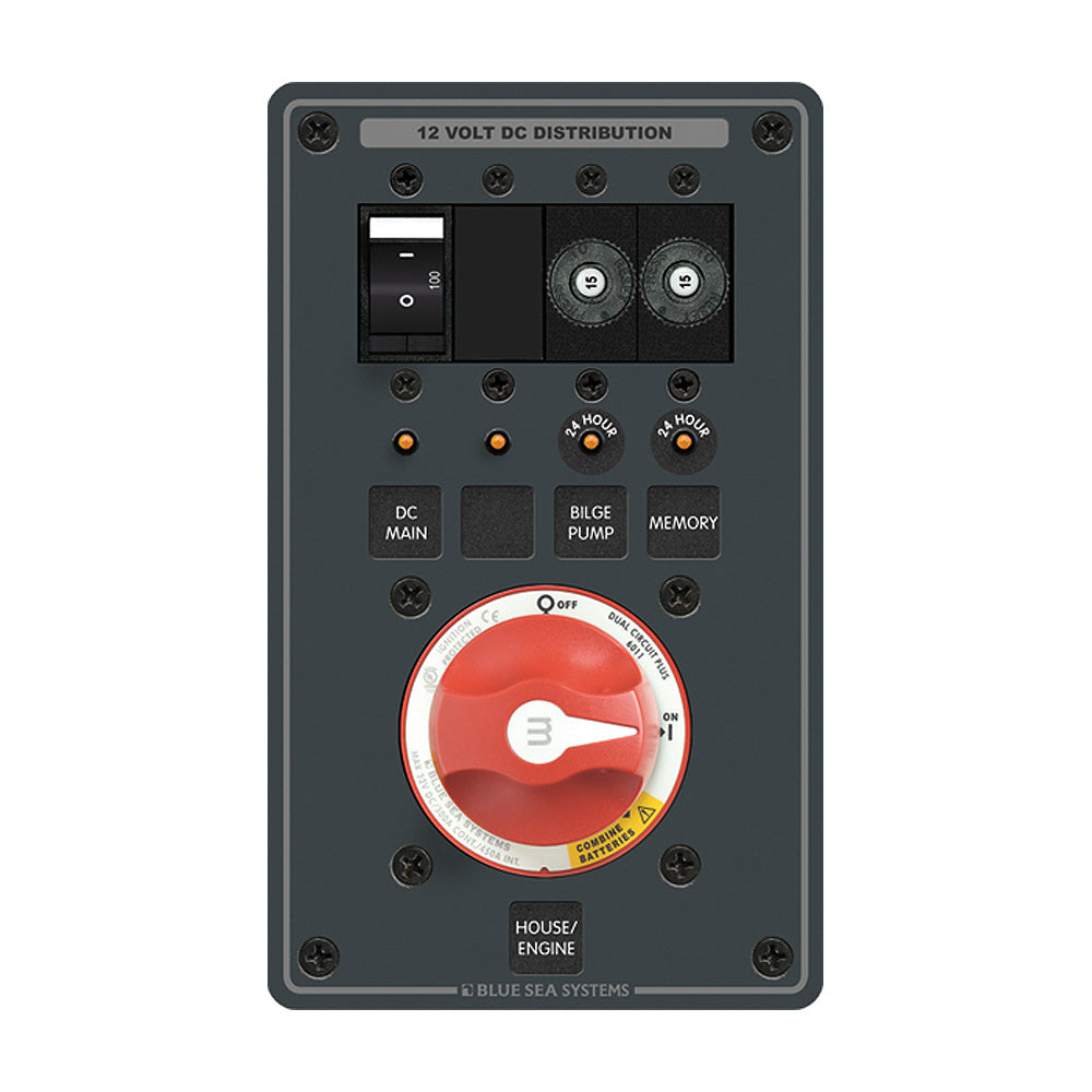 Blue Sea Systems 8686 Dual-Battery m-Series, Dual Circuit Plus