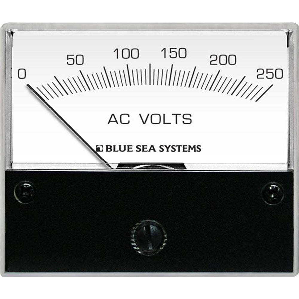 Blue Sea Systems 9354 AC Analog Voltmeter 0-250 Volts AC