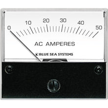 Blue Sea Systems 9630 AC Analog Ammeter 0-50 Amperes AC