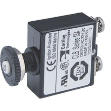 Blue Sea Systems - Push Button Reset Circuit Breaker Screw Terminal