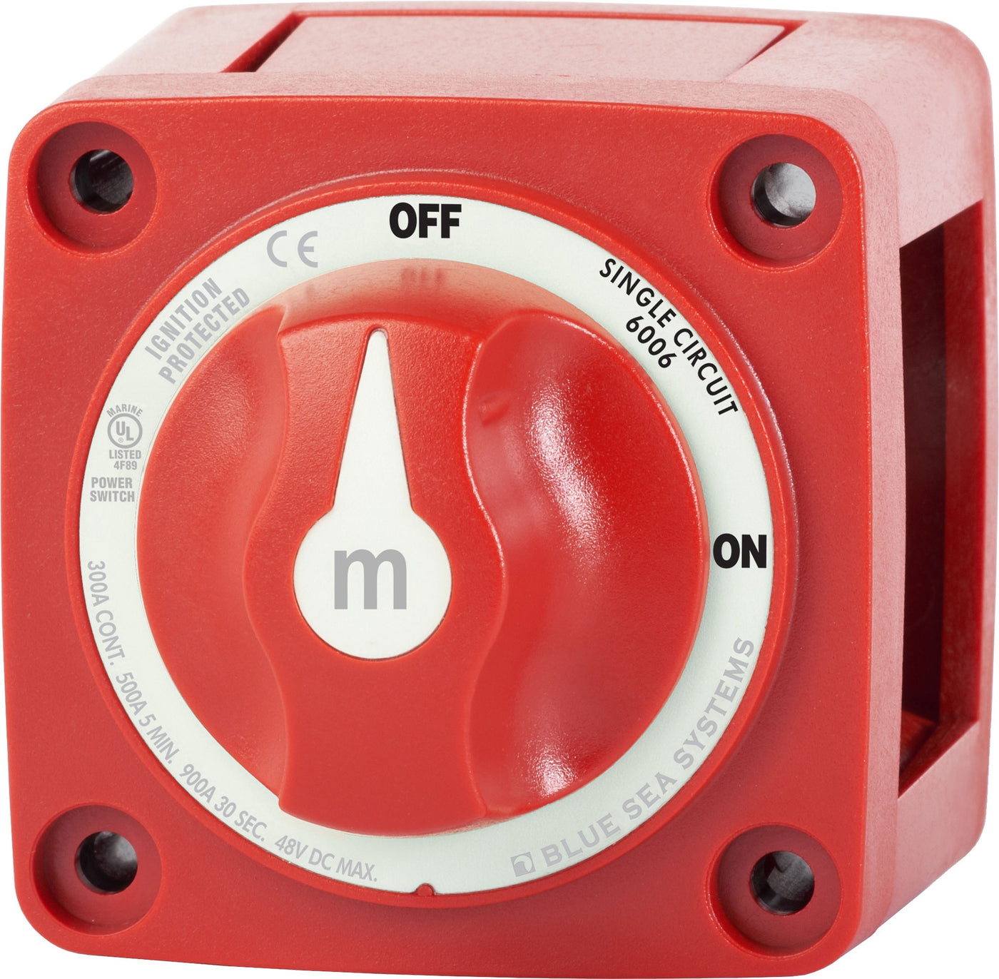 Blue Sea Systems - Battery Switch M-Series Min On/Off