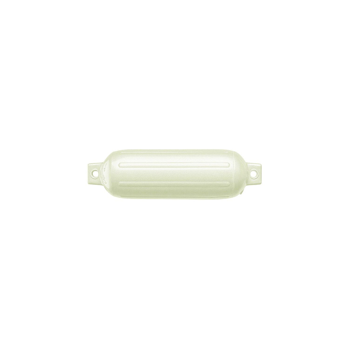 Polyform G-6 Twin Eye G Series Fender, 11" x 30", Metallic White